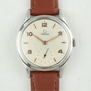 1950s omega jumbo watch, 44.5 x 37mm 2503-6